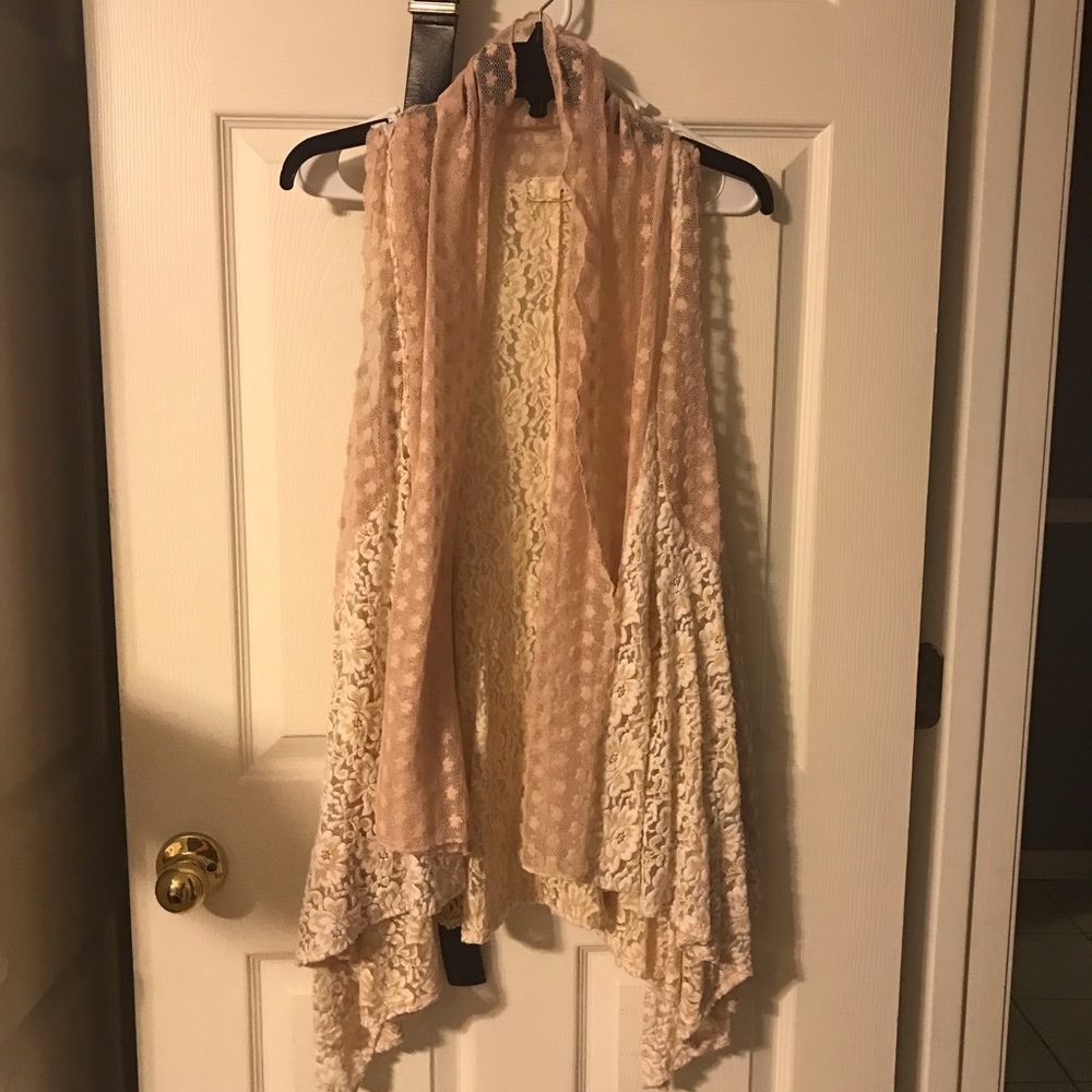 Lace vest